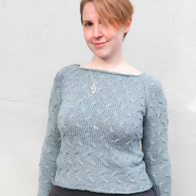 Valley Yarns Geneva Pullover Knitting Pattern
