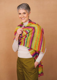 Winter Sunset In Rowan Kaffe Fassett Kidsilk Haze Knitting