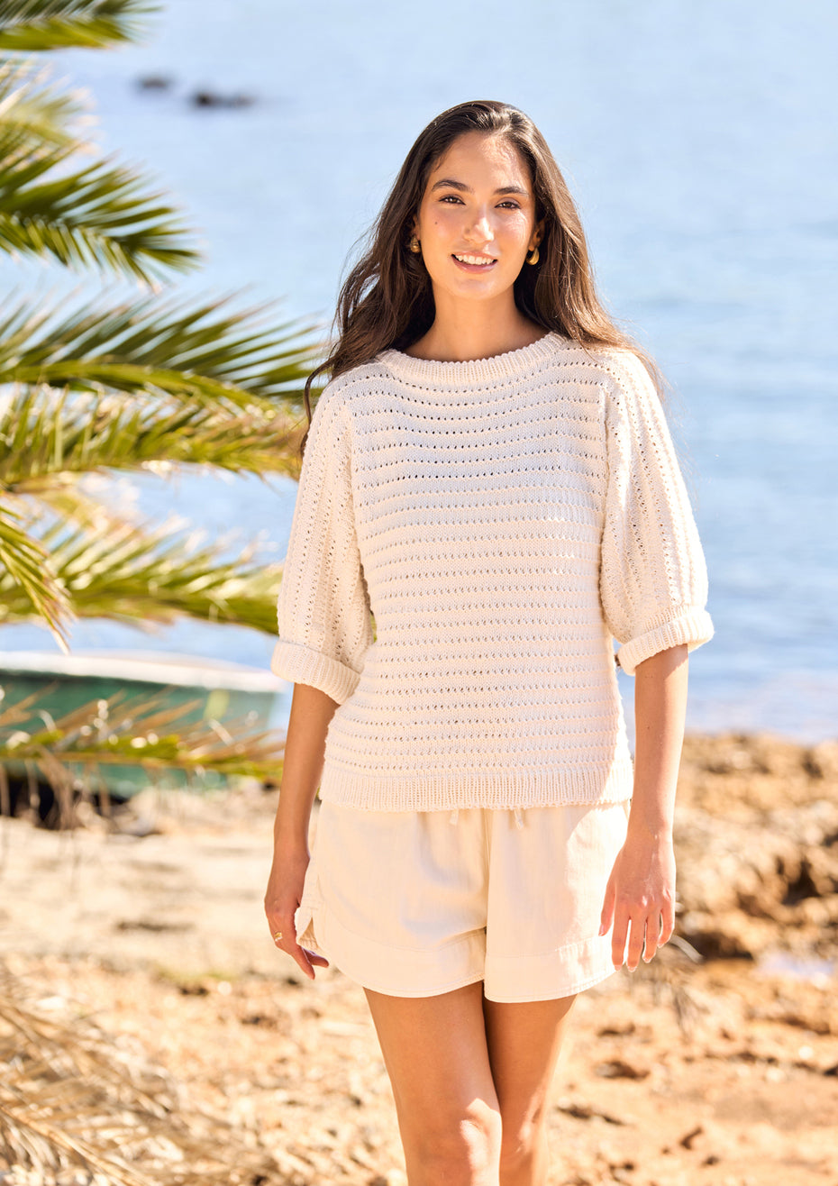 Lustre Top Knitting Pattern