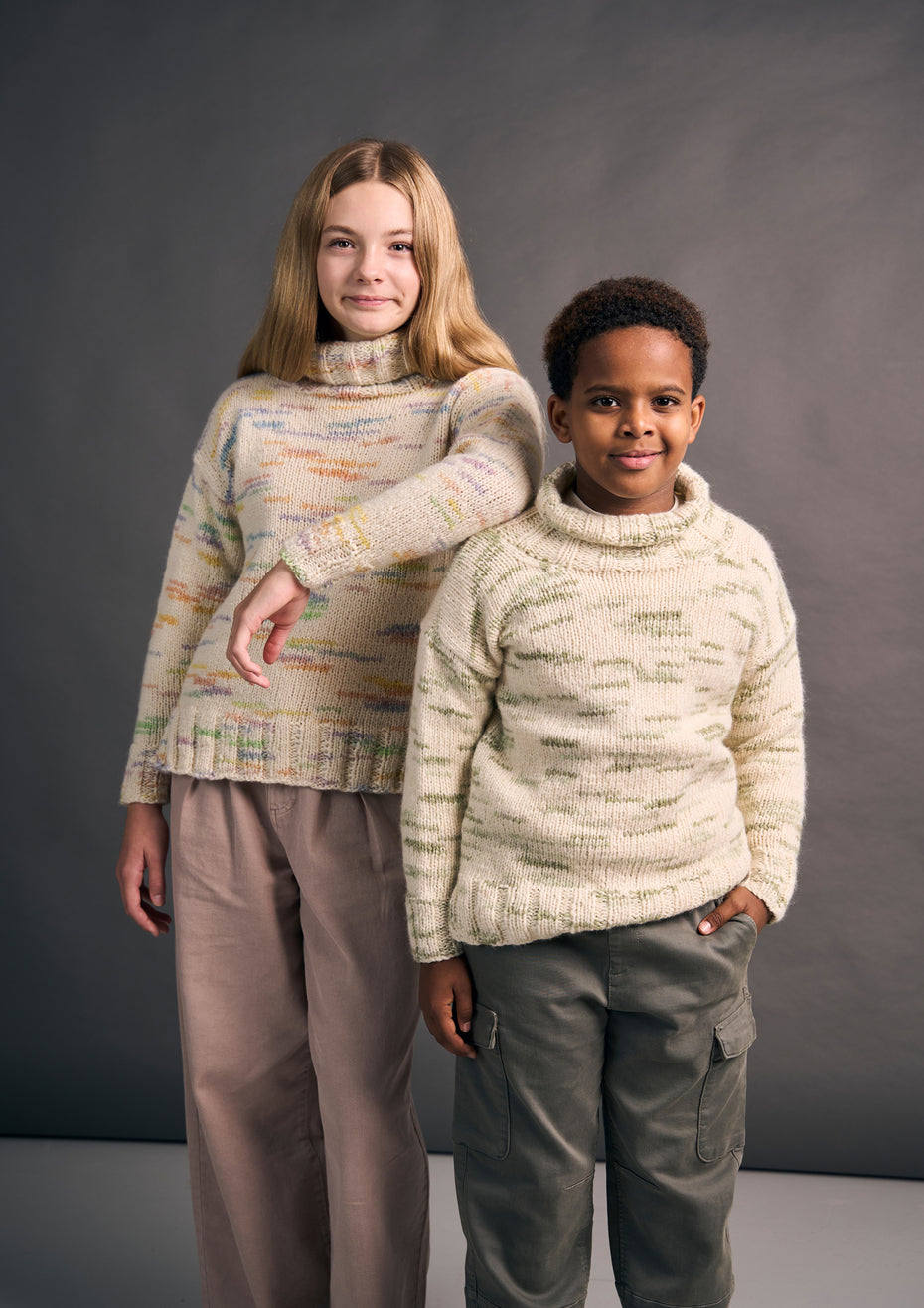 Mini Jupiter Sweater Jumper Knitting Pattern