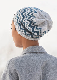 Blue Sky Fibers Springfield Chevron Hat Knitting Pattern