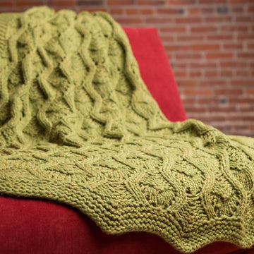 Afghan Blanket Knitting Pattern