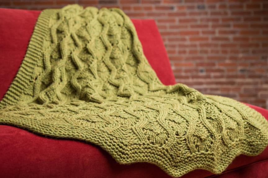 Afghan Blanket Knitting Pattern