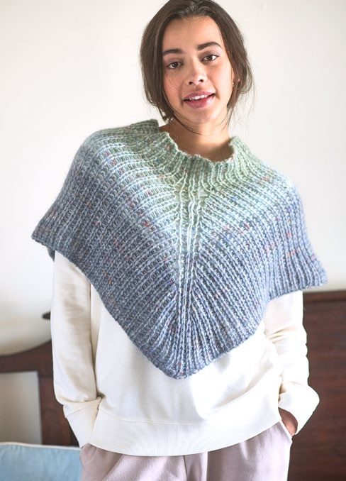Nicolet Cape Knitting Pattern