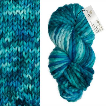 Gazzal Popcorn Yarn - Wool Bulky
