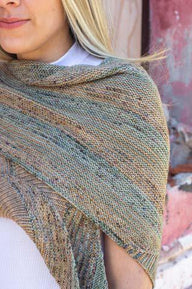 Malabrigo Temperance Shawl Wrap Knitting Pattern