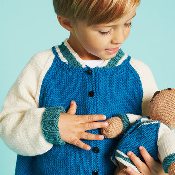 Debbie Bliss Billy Jacket and Buddy Bear Knitting Pattern