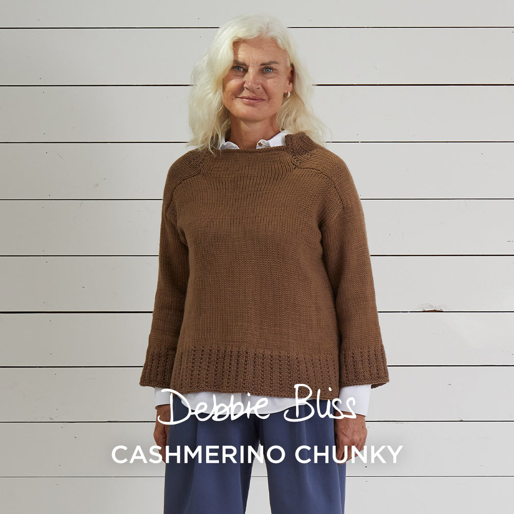 Debbie Bliss Maude Sweater Knitting Pattern