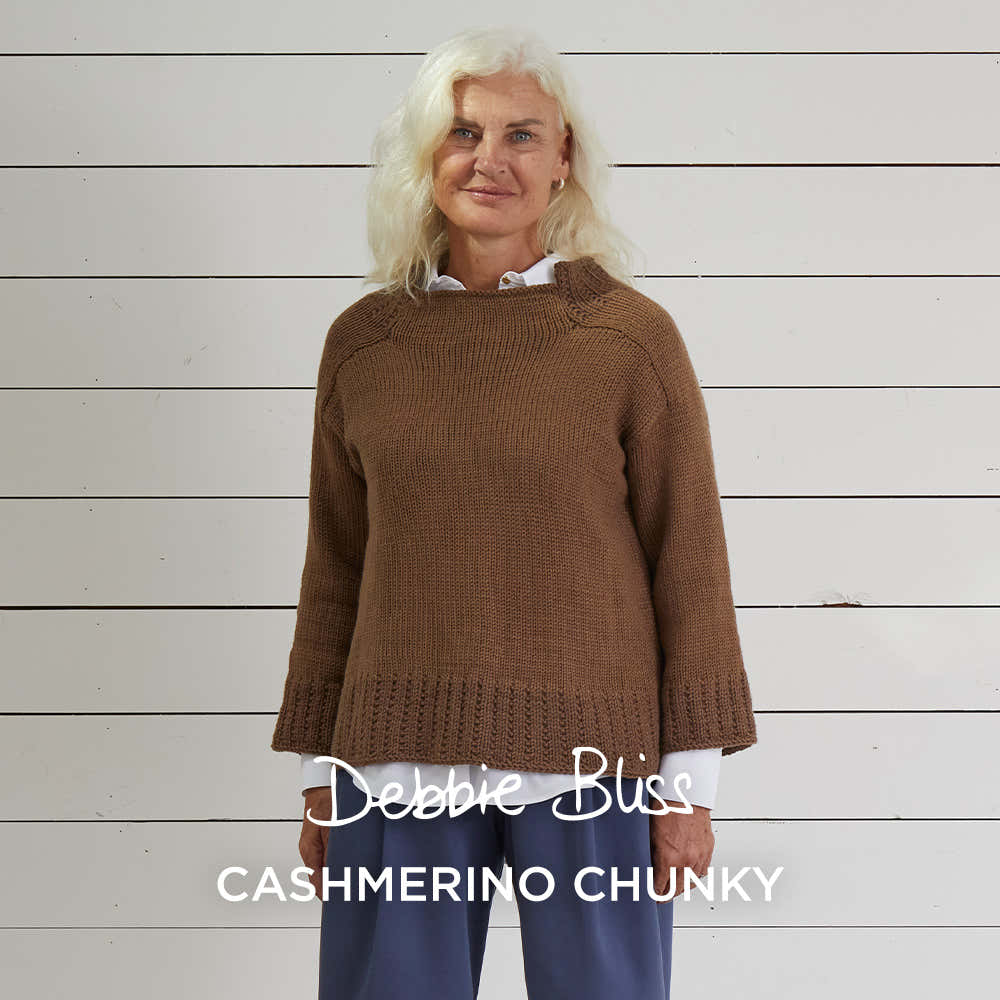 Debbie Bliss Maude Sweater Knitting Pattern