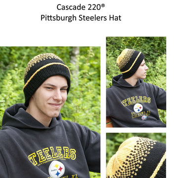 Pittsburgh Steelers Hat Knitting Pattern