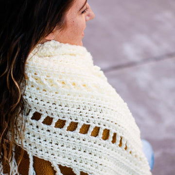 Whisper Triangle Scarf