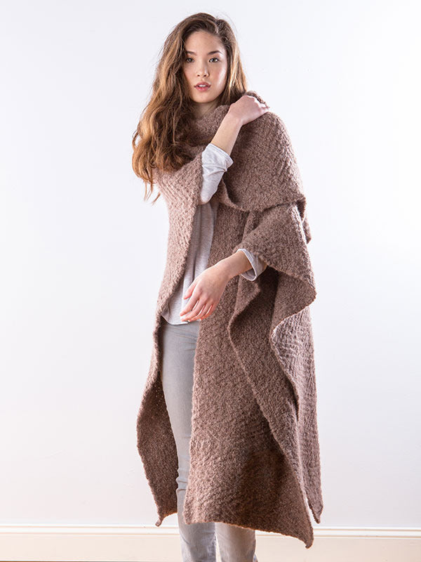 Berroco Sheltered Cape Knitting Pattern