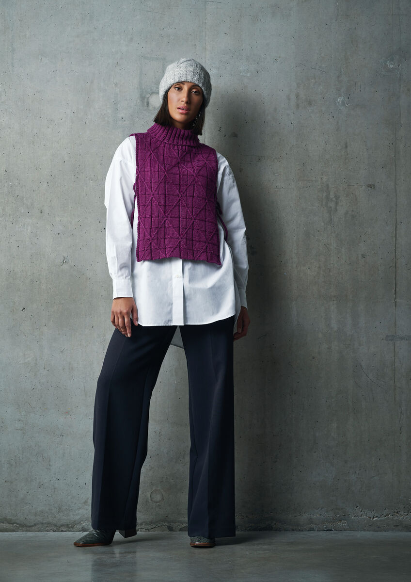Rowan Broadgate Tabard Slipover Knitting Pattern