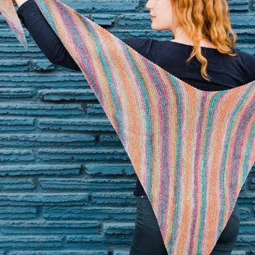 Louisa Harding Capital Reef Shawl Wrap Knitting Pattern
