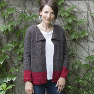 Tahki Yarns Sailboat Colorblock Jacket Knitting Pattern