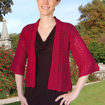 Easy Lace Jacket to Crochet