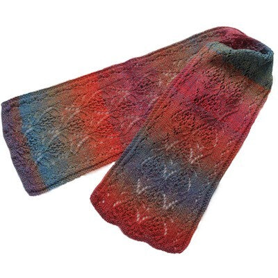 Jojoland Fall Acorn Scarf Knitting Pattern