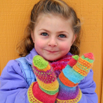 Kaleidoscope Mittens