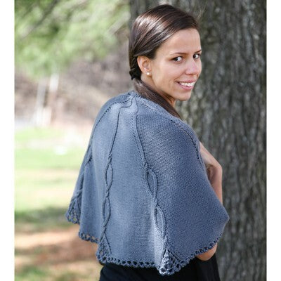 Valley Yarns Chandelier Shawl Knitting Pattern