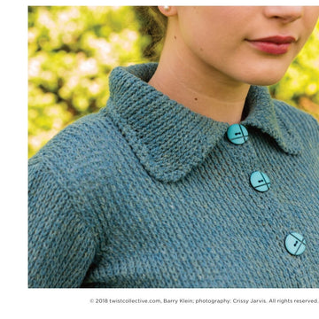 Twist Collective Metropolis Cardigan Knitting Pattern