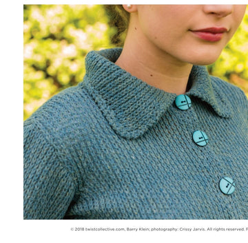 Twist Collective Metropolis Cardigan Knitting Pattern