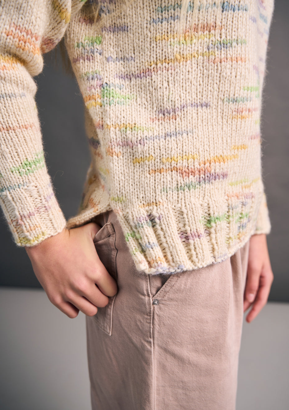 Mini Jupiter Sweater Jumper Knitting Pattern