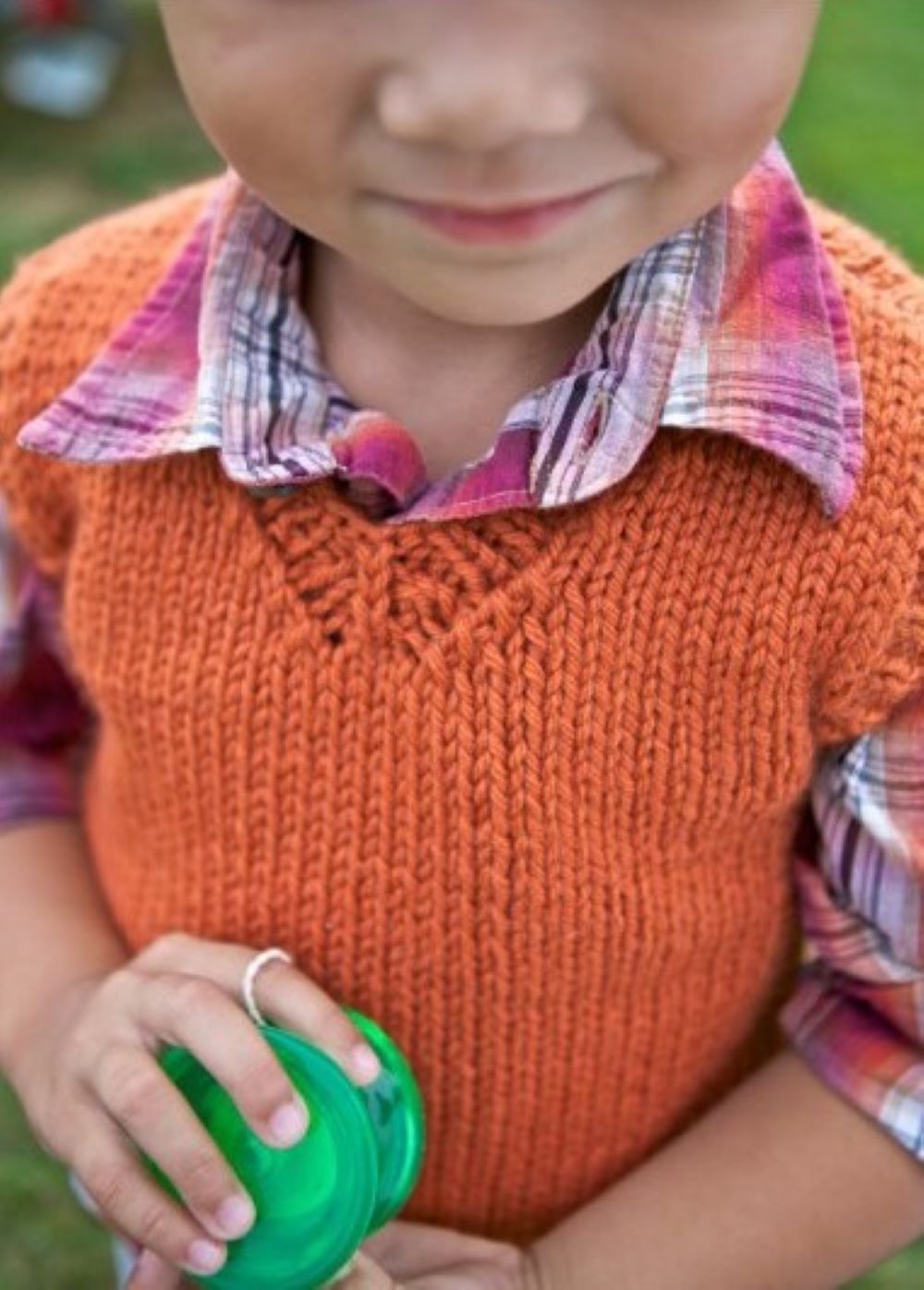 Denny Vest Jumper Knitting Pattern