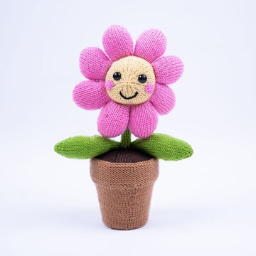 Deramores Flower Toy Knitting Pattern