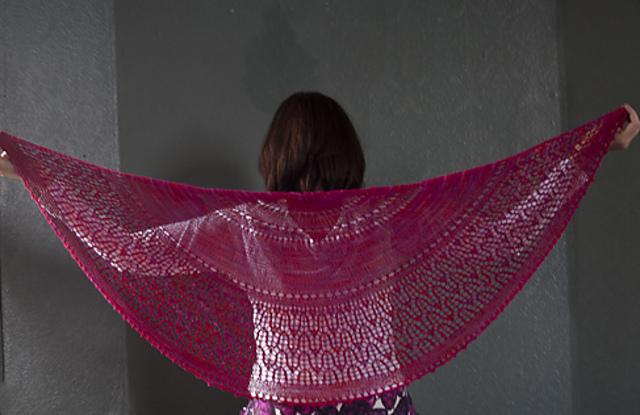 Velvet Rose Shawl