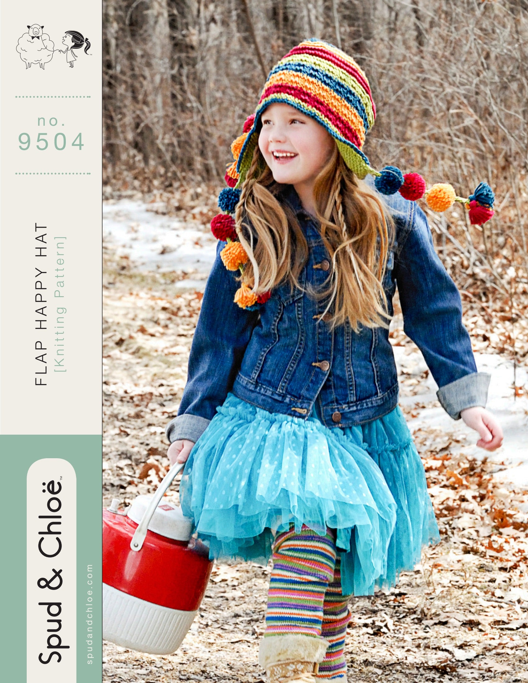 Flap Happy Hat Knitting Pattern
