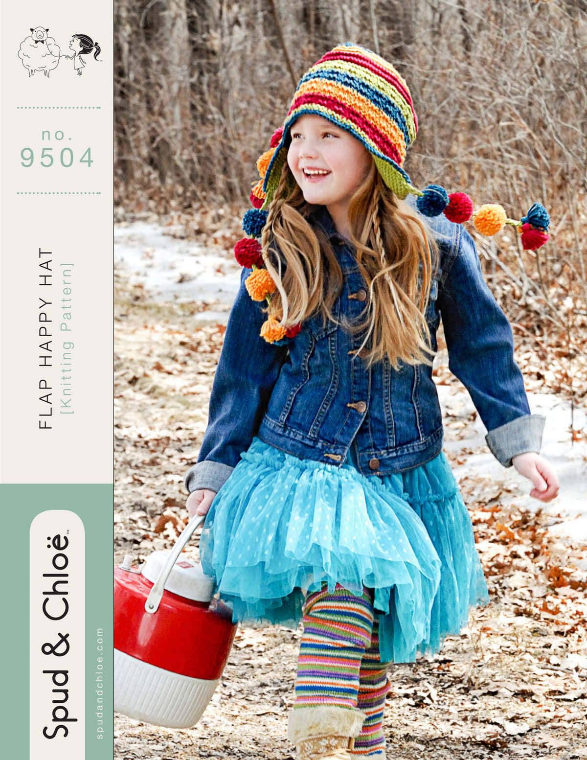 Flap Happy Hat Knitting Pattern