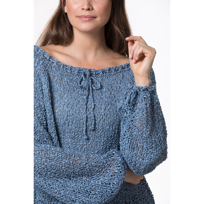 Tahki Yarns Haze Off-Shoulder Top Knitting Pattern