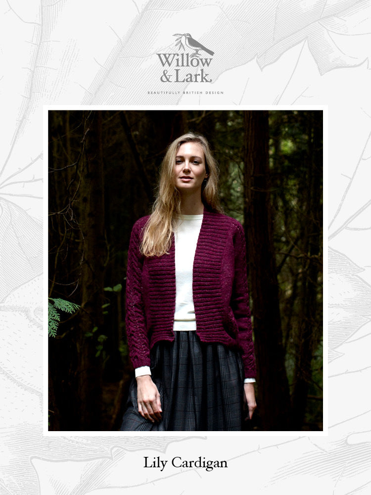 Willow & Lark Lily Cardigan Knitting Pattern