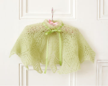 Debbie Bliss Lace Capelet Knitting Pattern