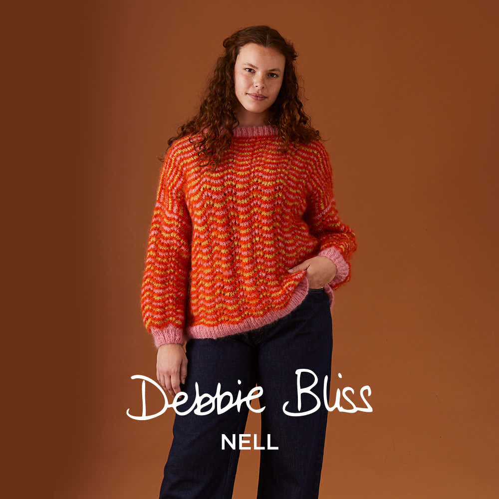 Debbie Bliss Bailey Ripple Sweater Knitting Pattern