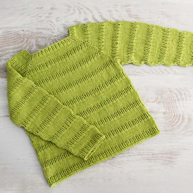 Valley Yarns Picnic Child's Pullover Knitting Pattern