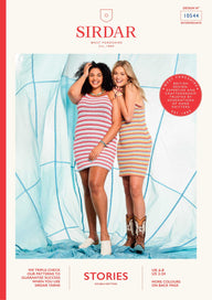 Sirdar Sing Along Stripe Dress Knitting Pattern