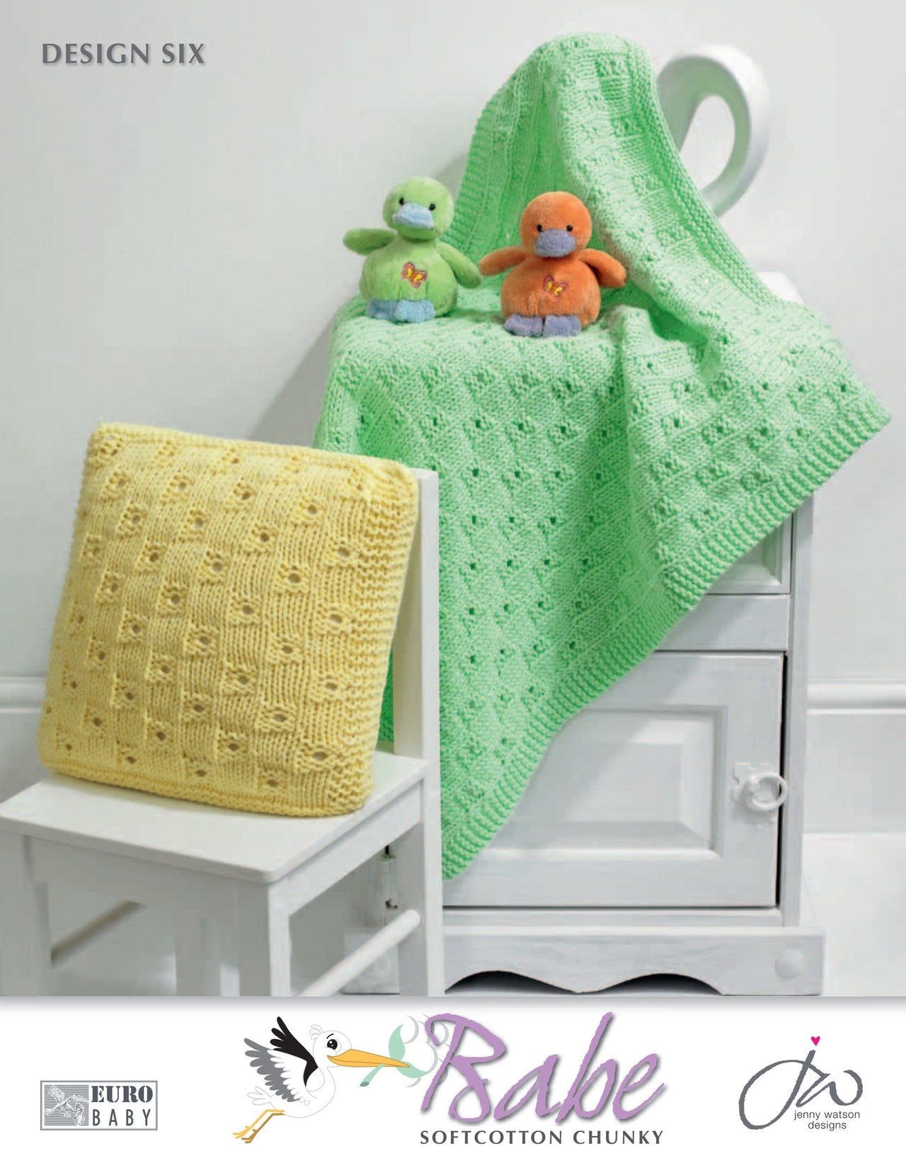 Euro Sophie Blanket and Cushion Knitting Pattern