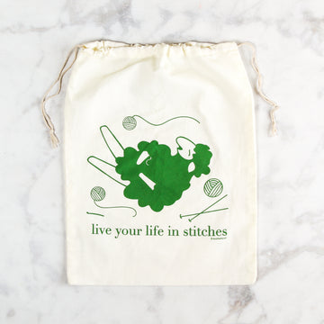 knitbaahpurl Large Project Bag