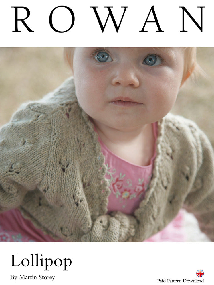 Rowan Lollipop Cardigan Knitting Pattern