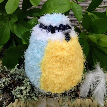 Busy Blue Tit - Chocolate Orange Cover