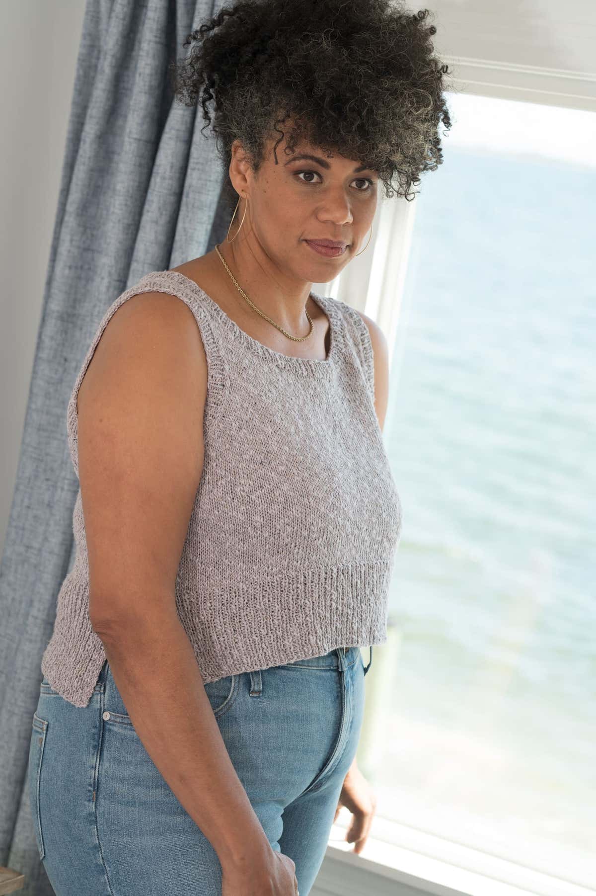 Berroco Essentials Kousa Top Knitting Pattern