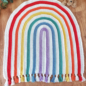 Rainbow Stripes Blanket
