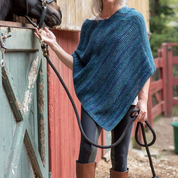 Berroco Bosquet Cape Knitting Pattern