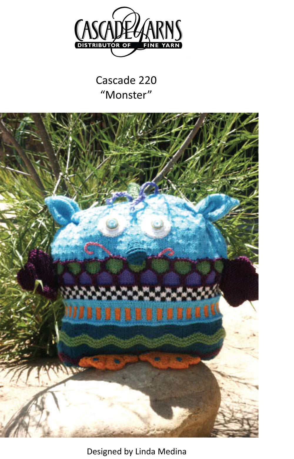 Monster Toy Knitting Pattern