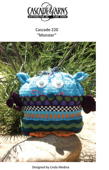 Monster Toy Knitting Pattern