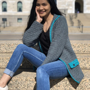 Slouchy Spring cardigan