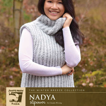 The Winter Breeze Collection - Nadya Slipover in Juniper Moon Farm