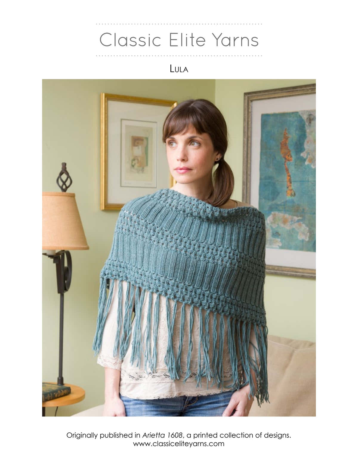 Classic Elite Yarns Lula Cowl Knitting Pattern