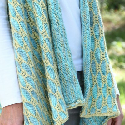 Valley Yarns Lenticular Cardigan Knitting Pattern